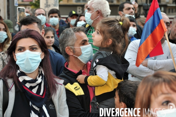 Manifestation pour le Haut-Karabagh