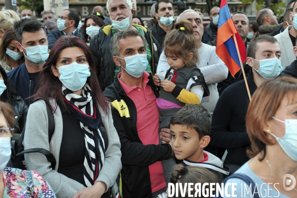 Manifestation pour le Haut-Karabagh