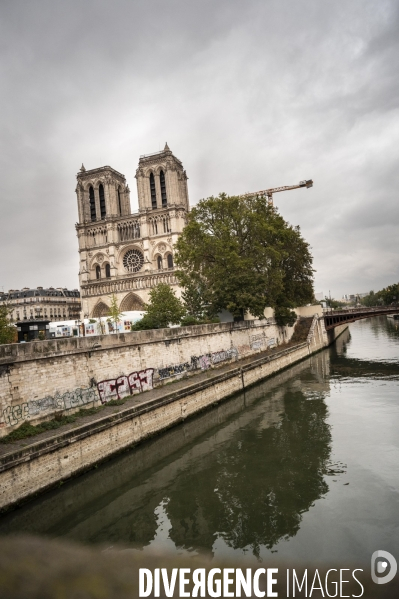 Chantier de la cathédrale Notre-Dame