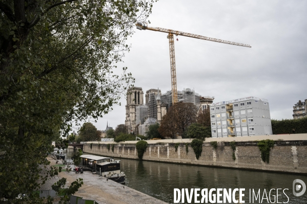 Chantier de la cathédrale Notre-Dame