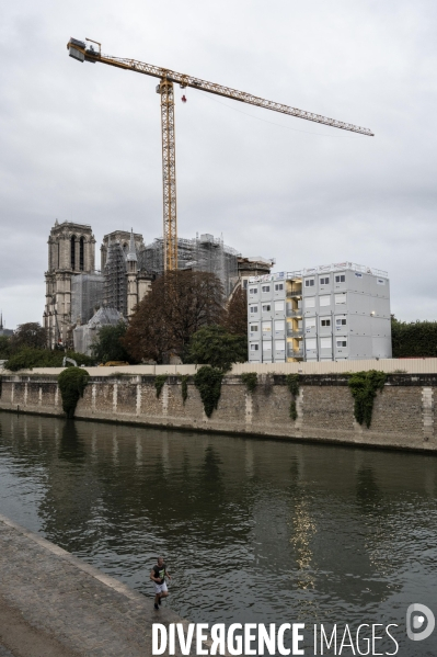 Chantier de la cathédrale Notre-Dame