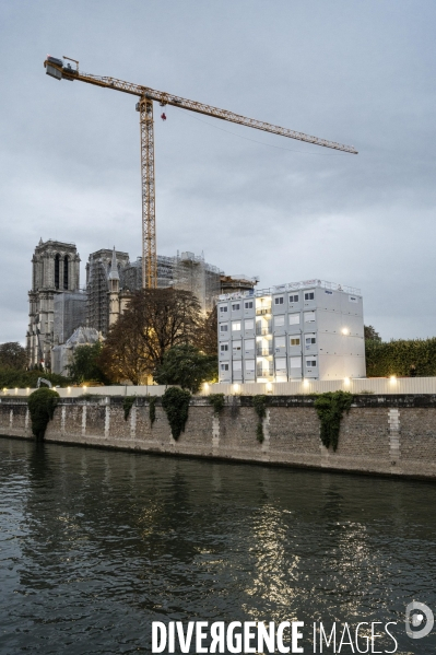 Chantier de la cathédrale Notre-Dame