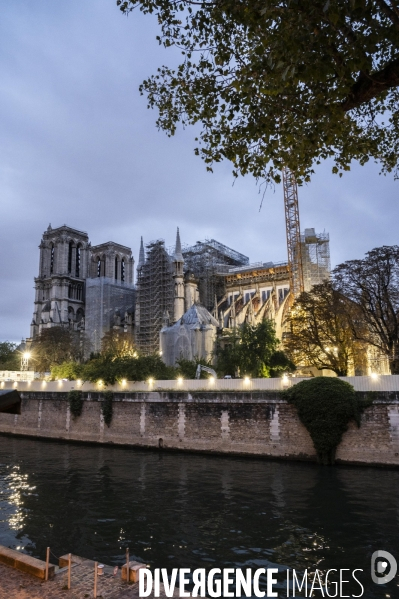 Chantier de la cathédrale Notre-Dame