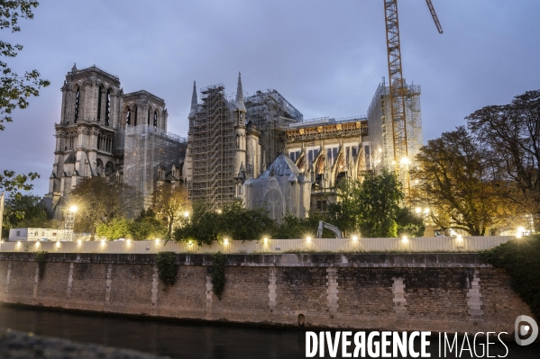 Chantier de la cathédrale Notre-Dame