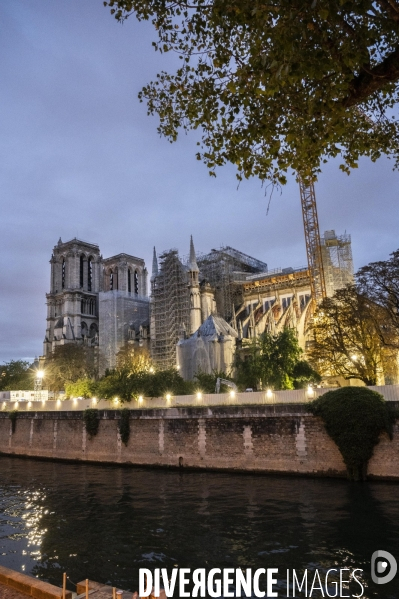 Chantier de la cathédrale Notre-Dame