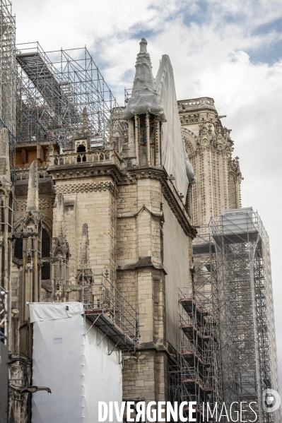 Chantier de la cathédrale Notre-Dame