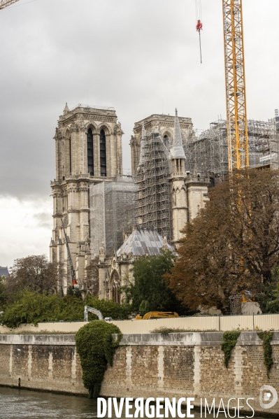 Chantier de la cathédrale Notre-Dame