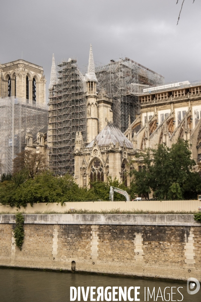 Chantier de la cathédrale Notre-Dame
