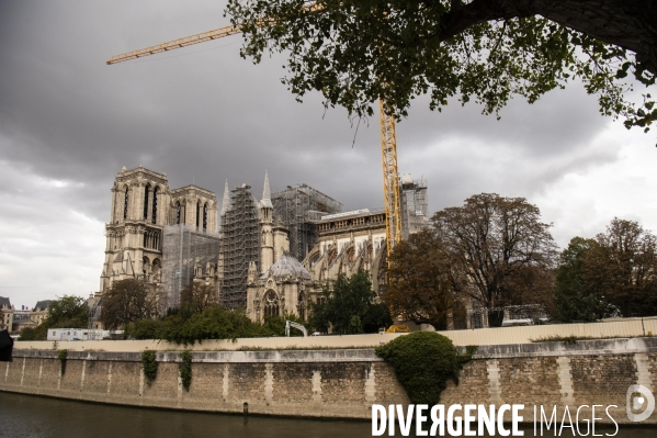 Chantier de la cathédrale Notre-Dame