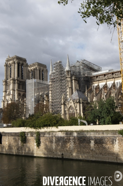 Chantier de la cathédrale Notre-Dame