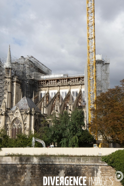 Chantier de la cathédrale Notre-Dame