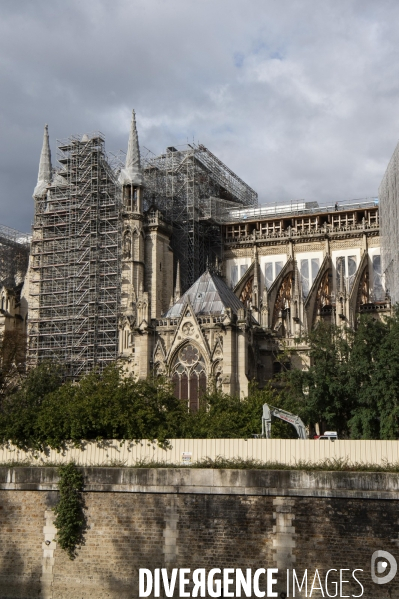 Chantier de la cathédrale Notre-Dame