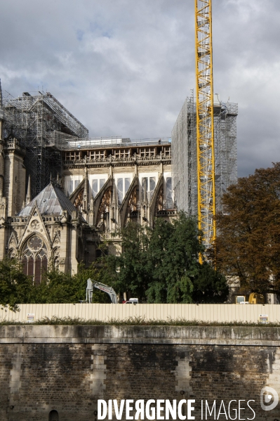 Chantier de la cathédrale Notre-Dame