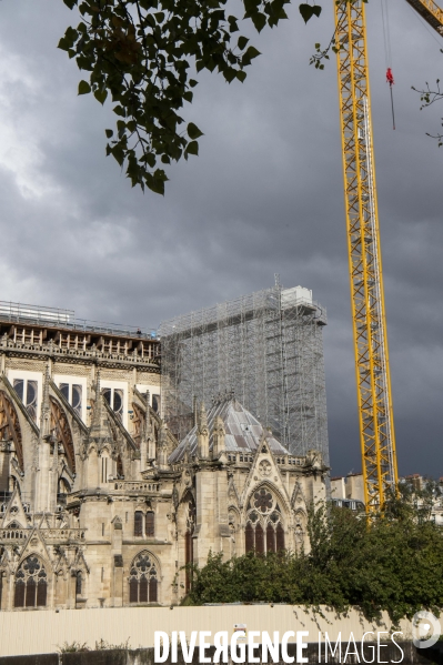 Chantier de la cathédrale Notre-Dame