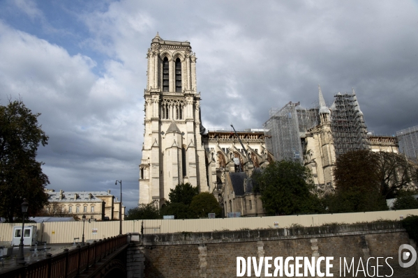 Chantier de la cathédrale Notre-Dame