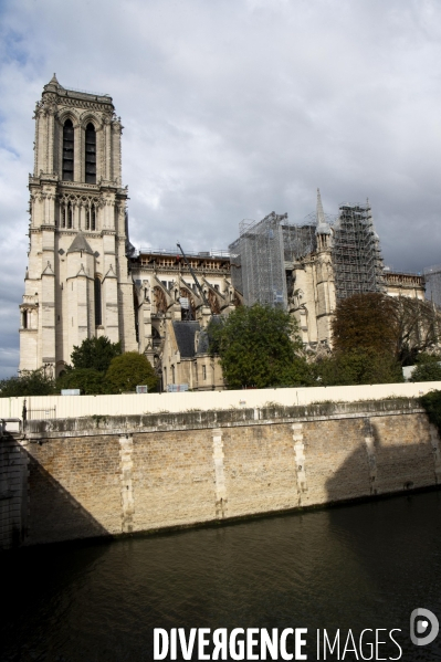 Chantier de la cathédrale Notre-Dame