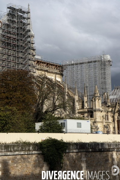 Chantier de la cathédrale Notre-Dame