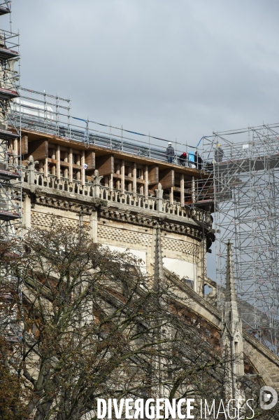 Chantier de la cathédrale Notre-Dame