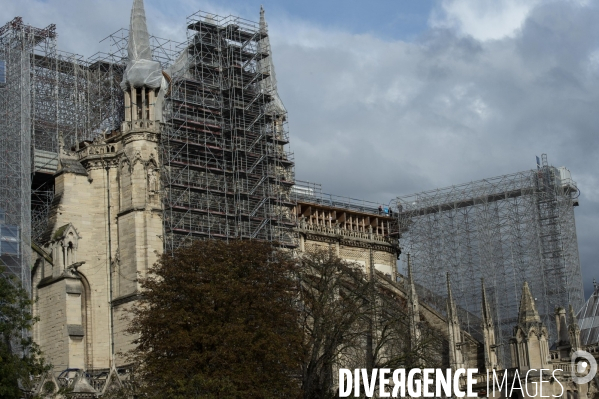 Chantier de la cathédrale Notre-Dame