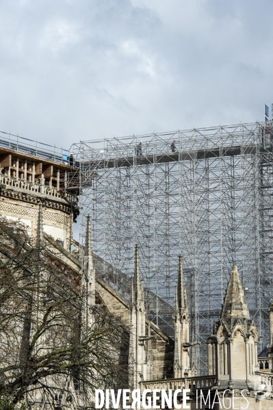 Chantier de la cathédrale Notre-Dame