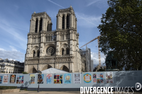 Chantier de la cathédrale Notre-Dame