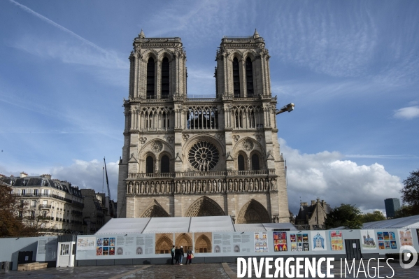 Chantier de la cathédrale Notre-Dame