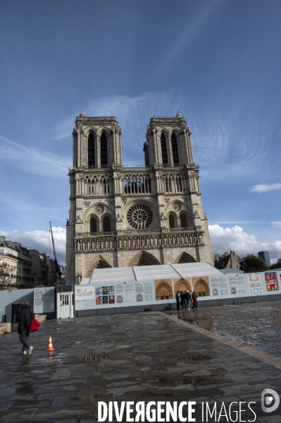 Chantier de la cathédrale Notre-Dame