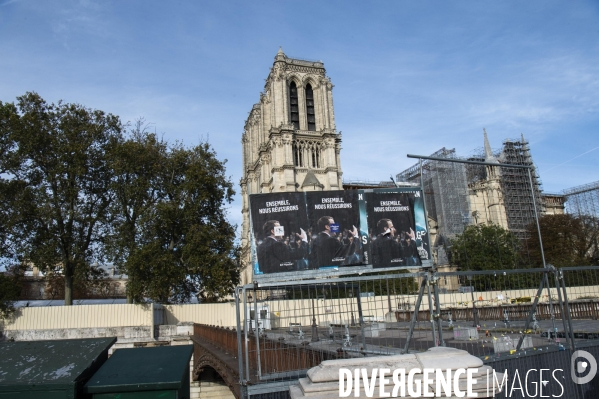 Chantier de la cathédrale Notre-Dame