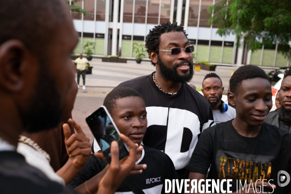 Le rappeur Damso à Kinshasa : retour au pays natal