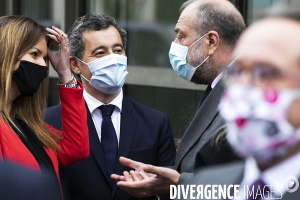 Emmanuel MACRON aux Mureaux, lutte contre les séparatismes.