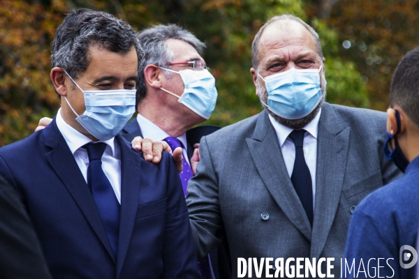Emmanuel MACRON aux Mureaux, lutte contre les séparatismes.