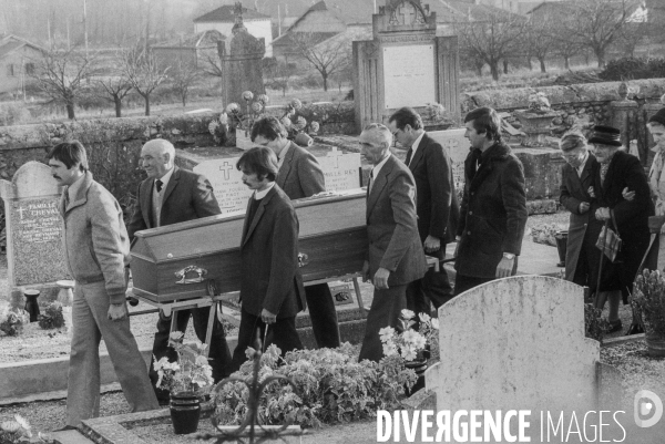 Funérailles de Marthe Robin en 1981
