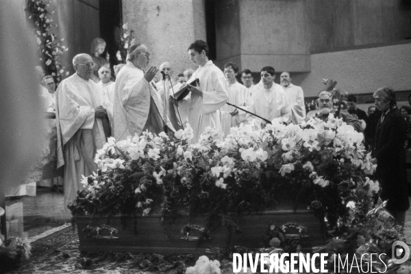 Funérailles de Marthe Robin en 1981