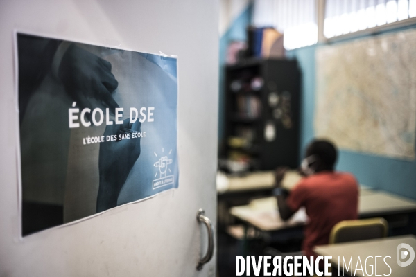 Association « Droit à l Ecole » pour mineurs isolés.