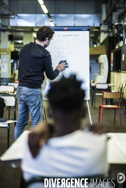 Association « Droit à l Ecole » pour mineurs isolés.