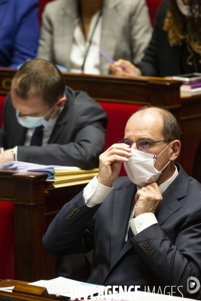 Les questions au gouvernement au temps des masques.