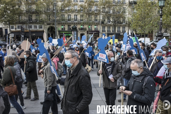 Manifestation des salariés de Nokia