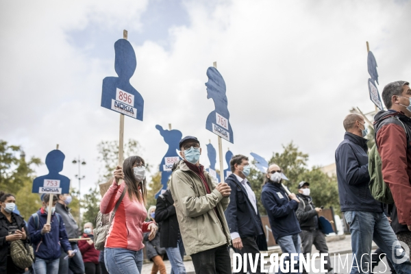 Manifestation des salariés de Nokia