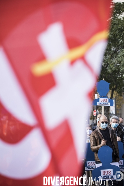 Manifestation des salariés de Nokia