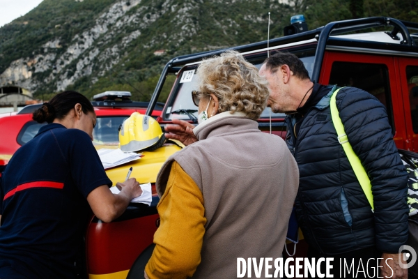 Intempéries dans les Alpes Maritimes