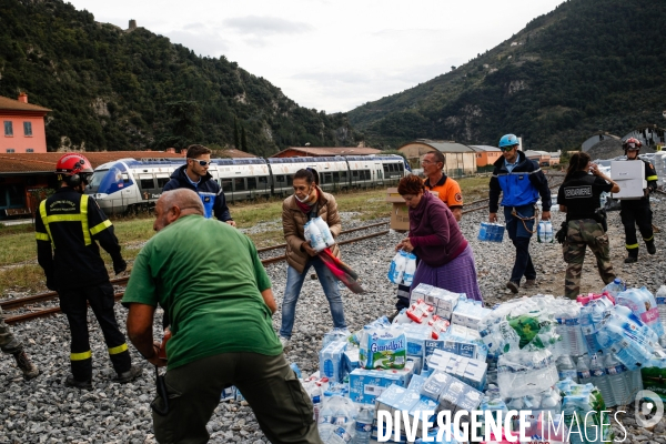 Intempéries dans les Alpes Maritimes