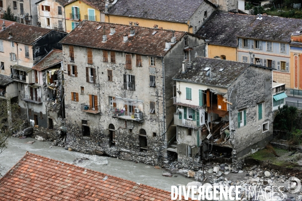 Intempéries dans les Alpes Maritimes