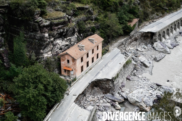 Intempéries dans les Alpes Maritimes