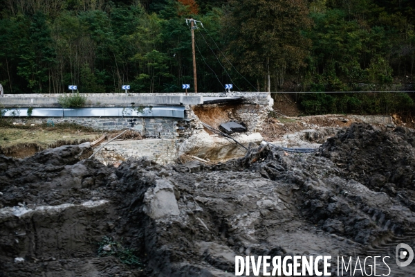 Intempéries dans les Alpes Maritimes