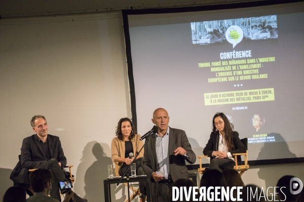Conférence sur le travail forcé des ouïghours dans le textile