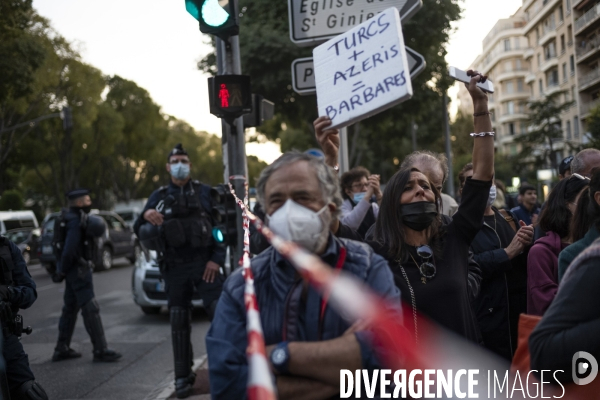 Haut-Karabakh: mobilisation arménienne à Marseille