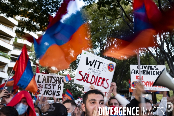 Haut-Karabakh: mobilisation arménienne à Marseille