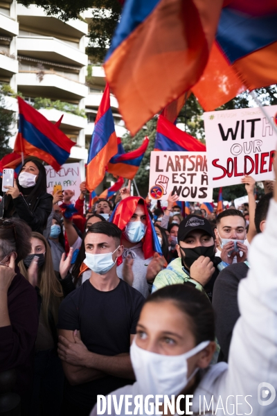 Haut-Karabakh: mobilisation arménienne à Marseille