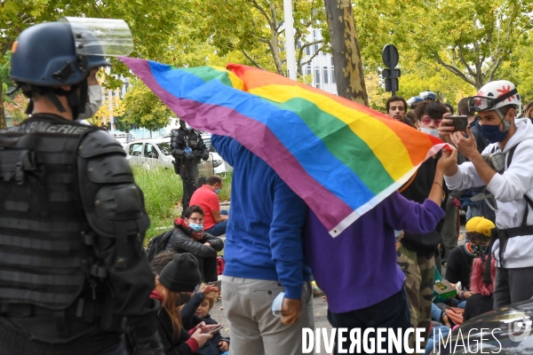 Manifestation contre l ouverture de la PMA pour toutes les femmes