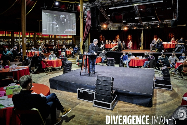 Agora de La France Insoumise au cabaret sauvage